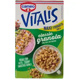 Spazio Conad CHOCO GRANOLA VITALIS CAMEO offerta