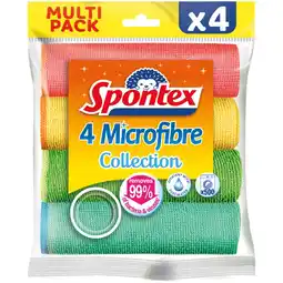 Spazio Conad PANNI MULTIUSO MICROFIBRA SPONTEX offerta