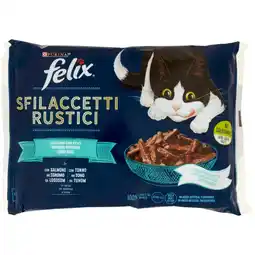Spazio Conad SFILACCETTI RUSTICI PURINA FELIX offerta