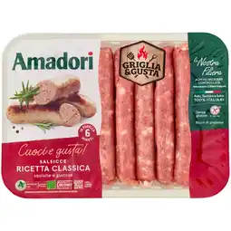 Spazio Conad SALSICCIA DI POLLO E TACCHINO AMADORI offerta