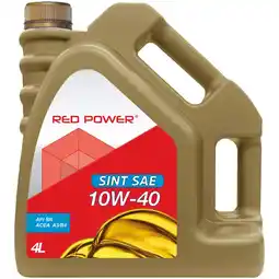 Spazio Conad LUBRIFICANTE AUTO 10W40 O 15W40 RED POWER offerta