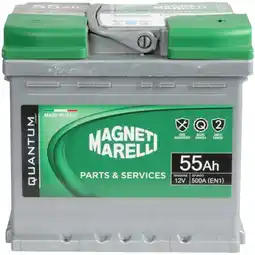 Spazio Conad BATTERIA PER AUTO MAGNETI MARELLI 55Ah, 500A offerta
