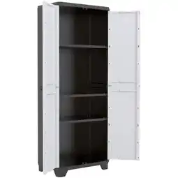 Spazio Conad ARMADIO ALTO CON RIPIANI O PORTASCOPE KETER offerta