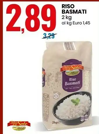 Eurospin Riso fino basmati 2000 g(ml) offerta