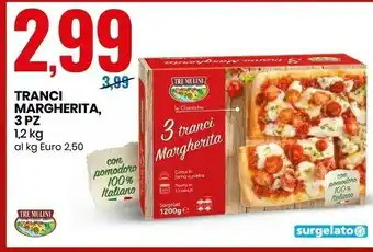 3 super tranci margherita 1200 g(ml)
