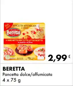 Iper Tosano BERETTA Pancetta dolce/affumicata offerta