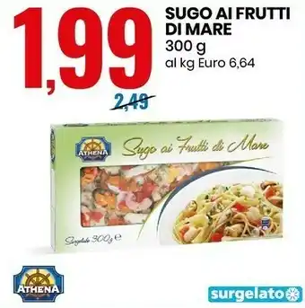 Eurospin Sugo ai frutti di mare 300 g(ml) offerta