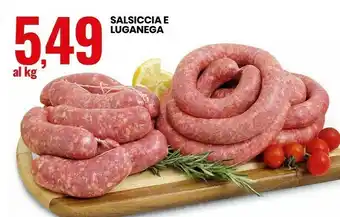 Eurospin Salsiccia e luganega offerta