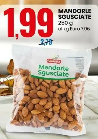 Eurospin Mandorle sgusciate offerta