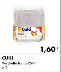 Iper Tosano CUKI Vaschetta forno RS74 offerta