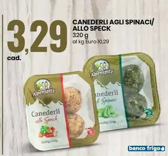 Eurospin Canederli agli spinaci 320 g(ml) offerta