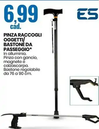 Pinza raccogli oggetti