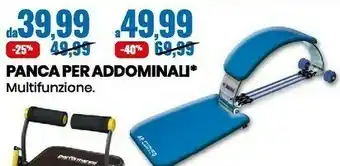 Eurospin Panca per addominali offerta