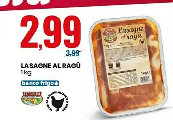 Eurospin Lasagne al ragu offerta