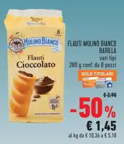 Conad Flauti Mulino Bianco Barilla offerta