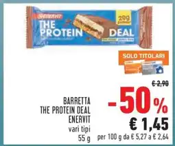 Conad BARRETTA THE PROTEIN DEAL ENERVIT offerta