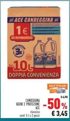 Conad CANDEGGINA IGIENE E PROTEZIONE ACE offerta