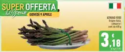 Conad ASPARAGI VERDI offerta