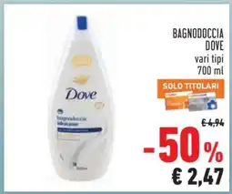 Conad BAGNODOCCIA DOVE offerta