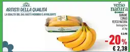 Conad Banane Conad Verso Natura biologiche al kg offerta