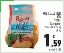 Conad PATATE ALLO IODIO IODI PIZZOLI offerta