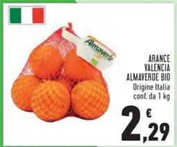 Conad ARANCE VALENCIA ALMAVERDE BIO offerta