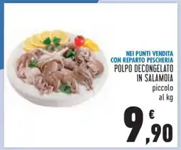 Conad POLPO DECONGELATO IN SALAMOIA offerta