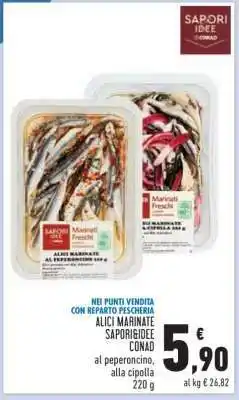 Conad ALICI MARINATE SAPORI&IDEE CONAD offerta