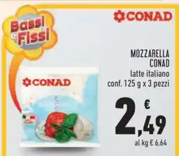 Conad Mozzarella CONAD offerta