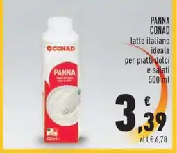 Conad Panna CONAD offerta