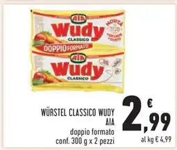 Conad WURSTEL CLASSICO WUDY offerta