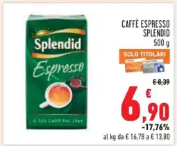 Conad Caffè Espresso Splendid offerta