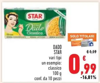 Conad Dado Star offerta