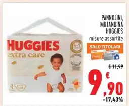Conad Pannolini, Mutandina Huggies offerta