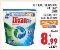 Conad Dixan 4in1 Discs offerta