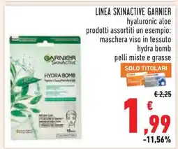 Conad LINEA SKINACTIVE GARNIER offerta