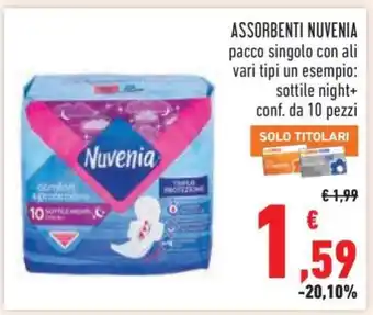 Conad ASSORBENTI NUVENIA offerta