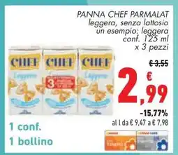 Conad PANNA CHEF PARMALAT offerta