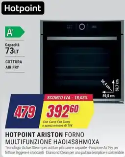 Trony HOTPOINT ARISTON FORNO MULTIFUNZIONE HAOI4S8HMOXA offerta