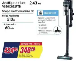 Trony SAMSUNG Jet 85 premium VS20C852FTB offerta
