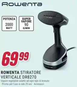 Trony ROWENTA STIRATORE VERTICALE DR8270 offerta