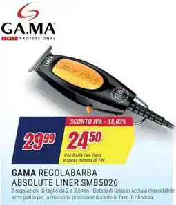 Trony GAMA REGOLABARBA ABSOLUTE LINER SMB5026 offerta