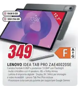 Trony LENOVO IDEA TAB PRO ZAE40020SE offerta