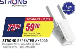 Trony STRONG REPEATER AX3000 offerta
