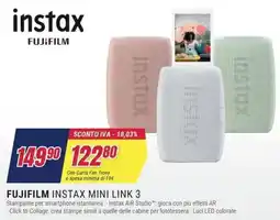 Trony FUJIFILM INSTAX MINI LINK 3 offerta