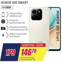 Trony HONOR 400 SMART offerta