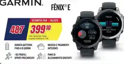 Trony GARMIN FÉNIX E offerta