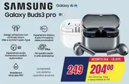Trony SAMSUNG Galaxy Buds3 pro offerta