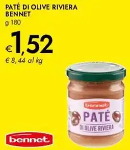 Bennet Paté di olive riviera BENNET offerta