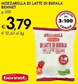 Bennet Mozzarella di latte di bufala BENNET offerta